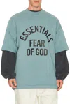 Essentials Fear Of God T Shirts And Polos In Neutral