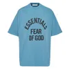 Essentials Fear Of God T Shirts And Polos In Blue