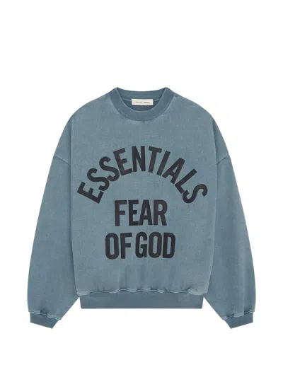 Essentials Campus 90s Logo Sweatshirt In Blue