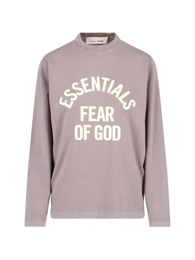 Essentials Campus 90s Long-sleeve T-shirt In Pink