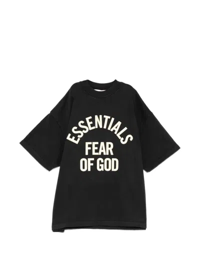 Essentials Kids' Campus 90s Short-sleeve T-shirt In Black