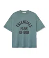Essentials Campus 90s Tee Short-sleeve Print T-shirt In Green