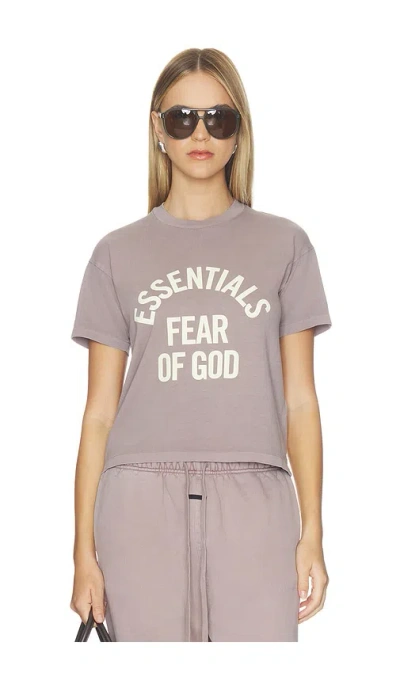 Essentials Campus Classic Short Sleeve Tee In Gray