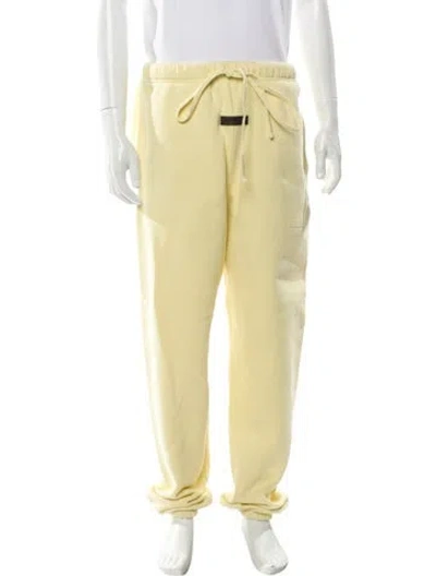 Pre-owned Essentials Canary Joggers In Yellow
