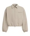Essentials Canvas Chain Jacket In Neutral