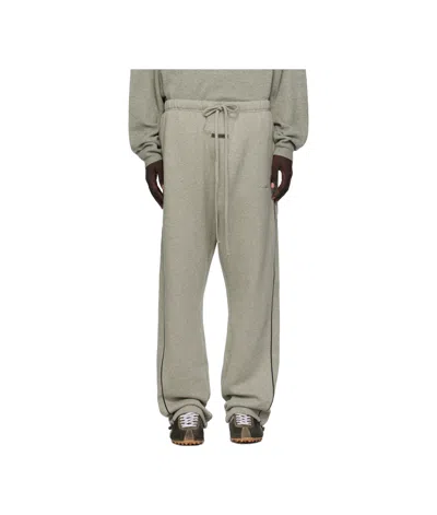 Essentials Casual Ribbed Jogger Pants In Gray