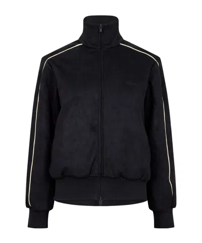 Essentials Casual Zip-up Jacket In Black