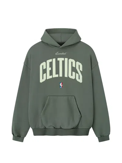 Essentials Celtics Hoodie In Gray
