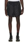Essentials Checkered Gym Short In Multi