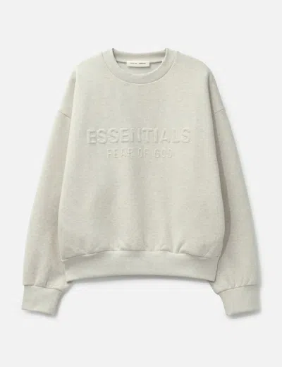 Essentials Classic Crewneck Sweatshirt In White