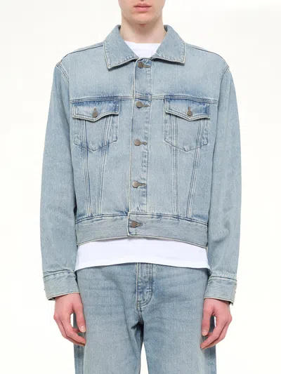 Essentials Classic Denim Jacket In Blue