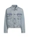 Essentials Classic Denim Jacket In Blue