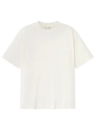 Essentials Classic Embroidery T-shirt In White