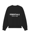 Essentials Classic Fit Fleece Crew Neck Sweatshirt