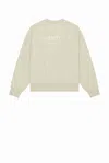 Essentials Classic Fit Fleece Crewneck In Neutral