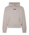 Essentials Classic Fit Fleece Hoodie In Neutral
