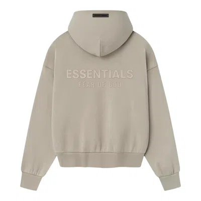 Essentials Classic Fit Fleece Hoodie In Neutral