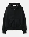 Essentials Classic Fit Fleece Zip-up Hoodie In Black