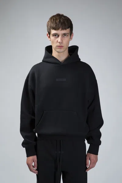Essentials Classic Fit Hoodie - Jet Black