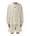 Essentials Classic Fit Long Sleeve T-shirt In Neutral