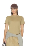 Essentials Classic Fit Tee In Brown