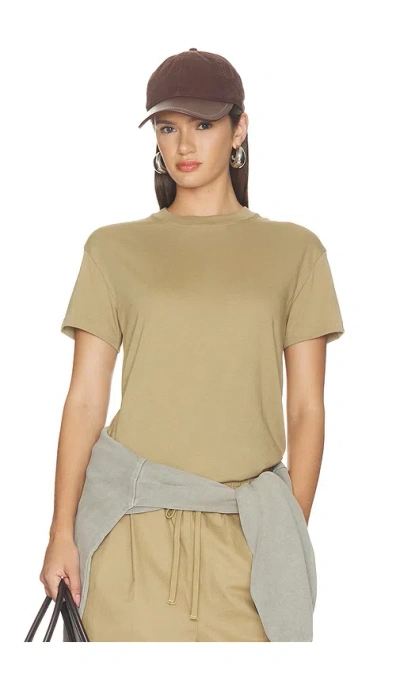 Essentials Classic Fit Tee In Brown