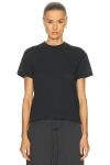 Essentials Embroidered-logo T-shirt In Black