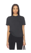 Essentials Embroidered-logo T-shirt In Gray