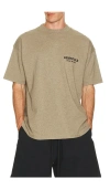 Essentials Classic Fit T-shirt In Brown