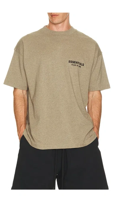 Essentials Classic Fit T-shirt In Brown