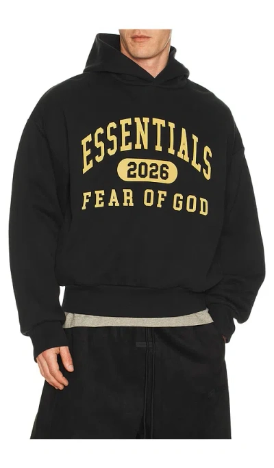 Essentials Classic Hoodie In Black