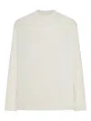 Essentials Logo Long-sleeves T-shirt In White