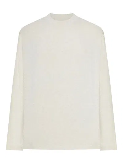 ESSENTIALS "CLASSIC LONG SLEEVE" TEE,125HO254202F OATMEAL HEATHER