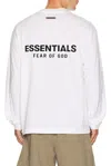 Essentials Classic Long Sleeve Tee In White