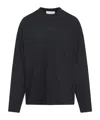 Essentials Logo-printed Long-sleeved T-shirt In Black