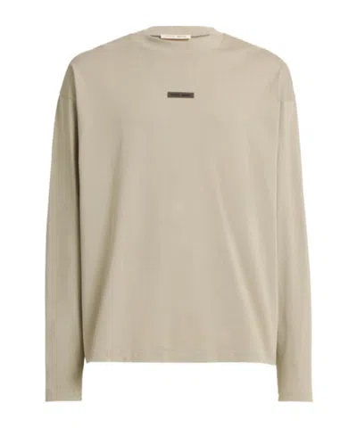 Essentials Classic Long-sleeved T-shirt In Neutral