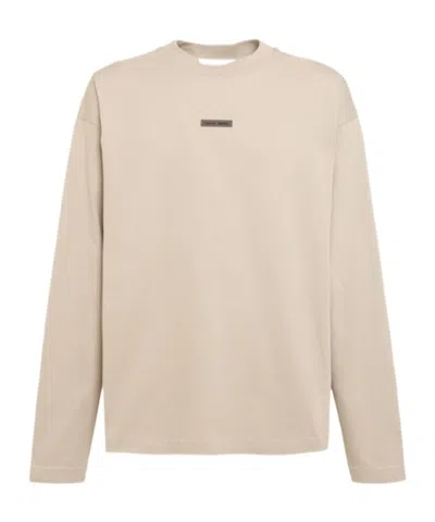 Essentials Classic Long-sleeved T-shirt In Neutral