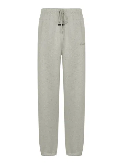 Essentials Classic Signature Cotton Blend Sweatpants In Gray