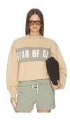 Essentials Tan Classic Sweatshirt In Nude