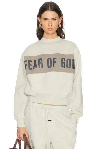 Essentials Classic Sweatshirt In Vanilla Heather