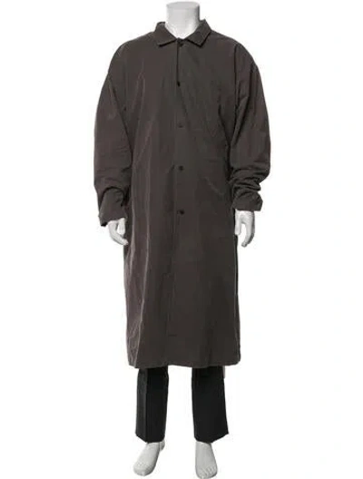 Pre-owned Essentials Coat In Grey