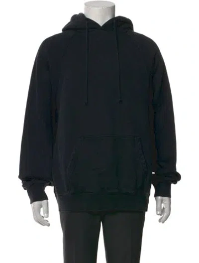 Pre-owned Essentials Collection Two 'metalica' Crew Neck Hoodie In Black