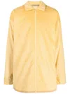 Essentials Spread-collar Relaxed-fit Cotton-corduroy Jacket In Light Tuscan