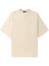 Essentials Raised-logo T-shirt In Neutrals