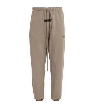 Essentials Cotton-blend Drawstring Sweatpants In Grey