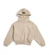 Essentials Cotton-blend Logo Hoodie In Grey