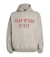 ESSENTIALS FEAR OF GOD ESSENTIALS COTTON-BLEND LOGO HOODIE