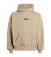 Essentials Cotton-blend Logo Hoodie In Neutral