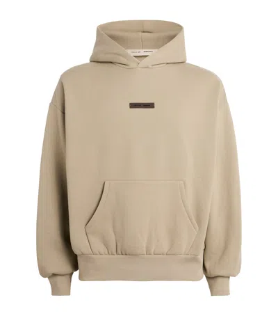 ESSENTIALS COTTON-BLEND LOGO HOODIE