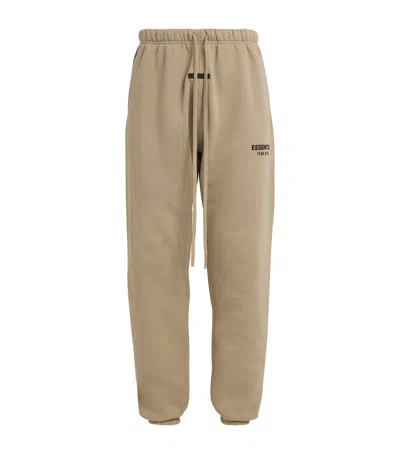 Essentials Mens Homestead Heather Logo-embellished Cotton-blend Jogging Bottoms